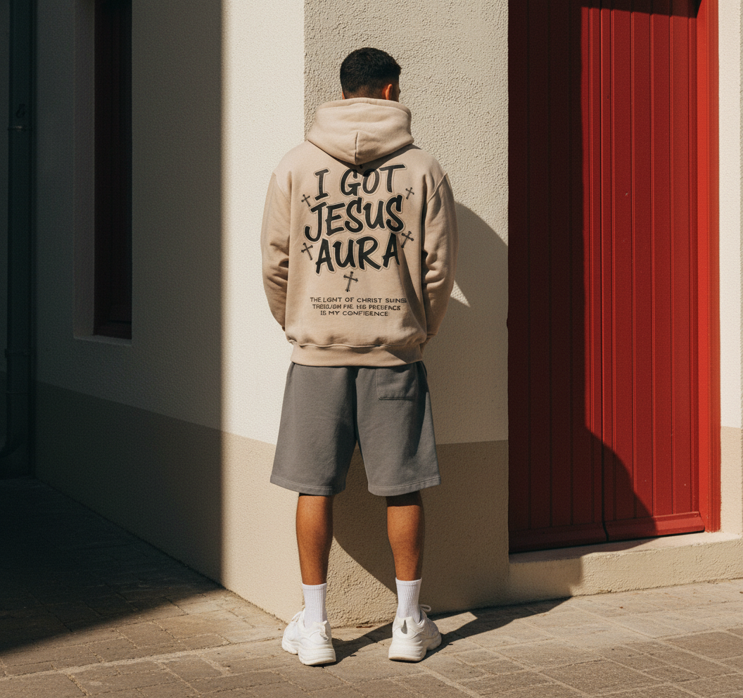 I GOT JESUS AURA FLEECE HOODIE