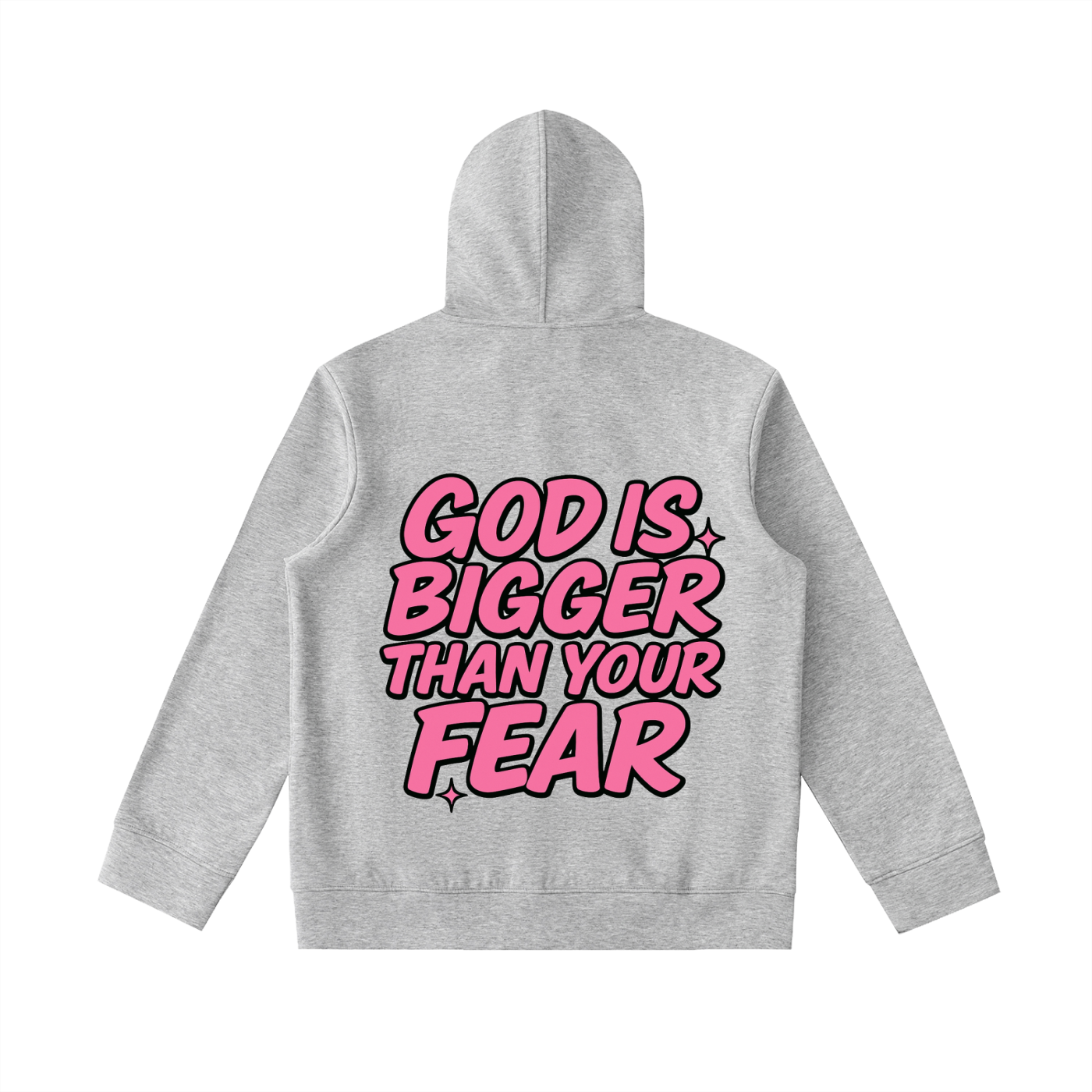 GOD IS BIGGER HEAVYWEIGHT ZIP-UP HOODIE