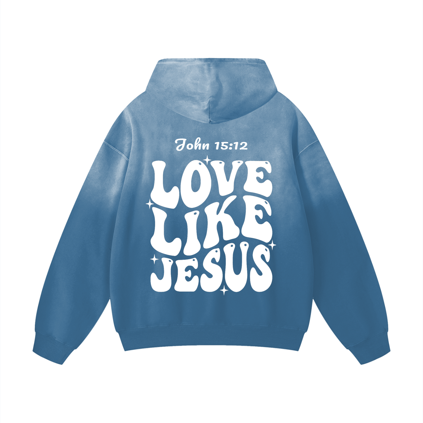 LOVE LIKE JESUS SUNFADE HOODIE