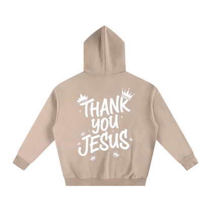 THANK YOU JESUS FLEECE HOODIE
