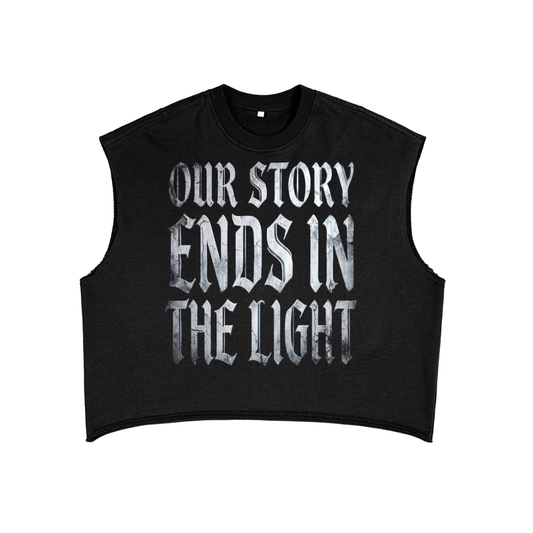 OUR LIGHT WINS SLEEVELESS TANK TOP