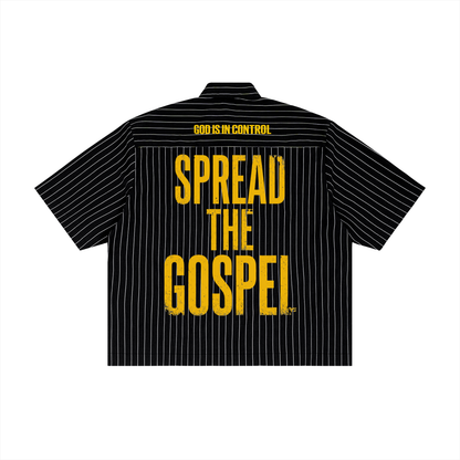 SPREAD THE GOSPEL BUTTON-UP SHIRT