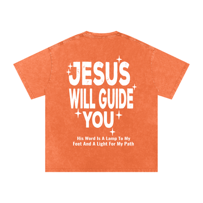 JESUS WILL GUIDE YOU OVERSIZED T-SHIRT