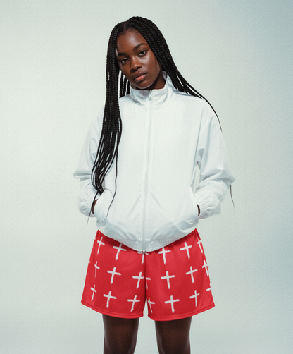 CROSS DP SHORTS (RADICAL RED)