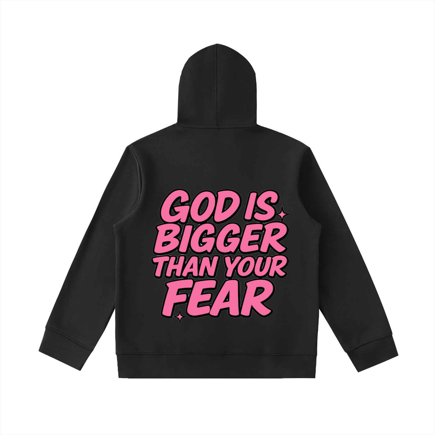 GOD IS BIGGER HEAVYWEIGHT ZIP-UP HOODIE