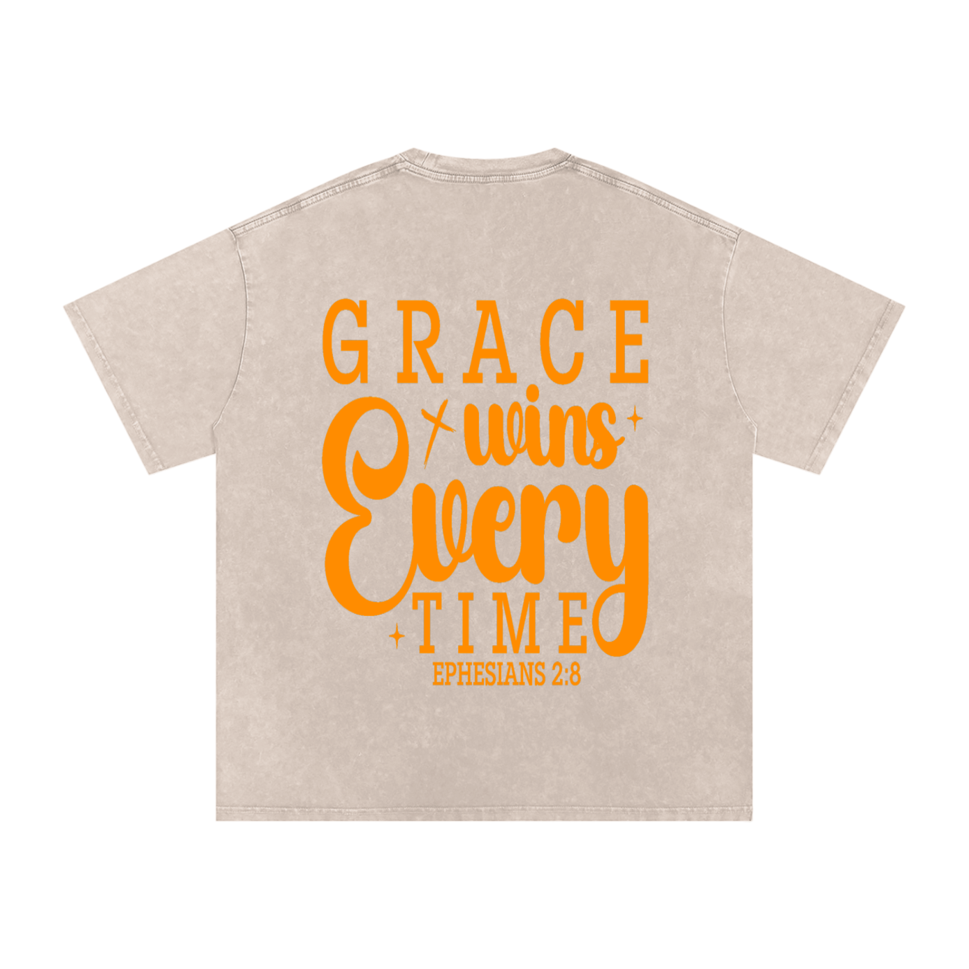 GRACE WINS EVERYTIME OVERSIZED T-SHIRT