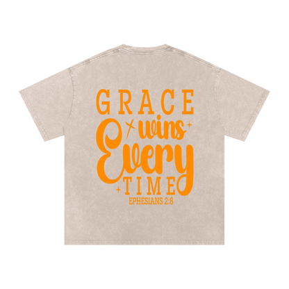 GRACE WINS EVERYTIME OVERSIZED T-SHIRT