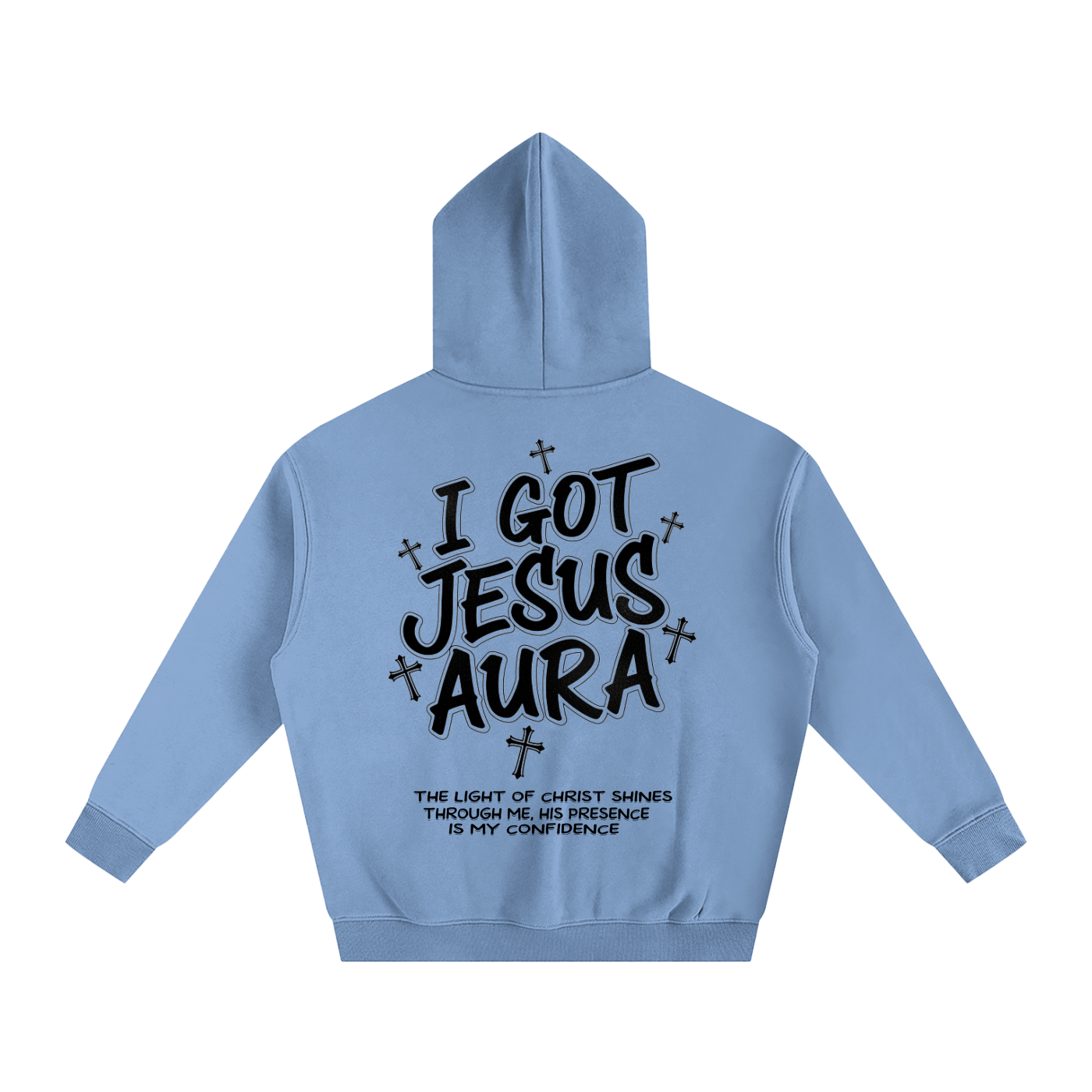 I GOT JESUS AURA FLEECE HOODIE