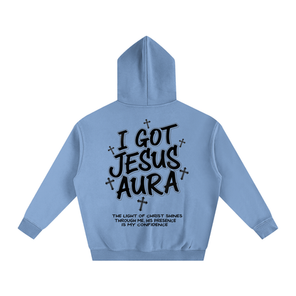 I GOT JESUS AURA FLEECE HOODIE