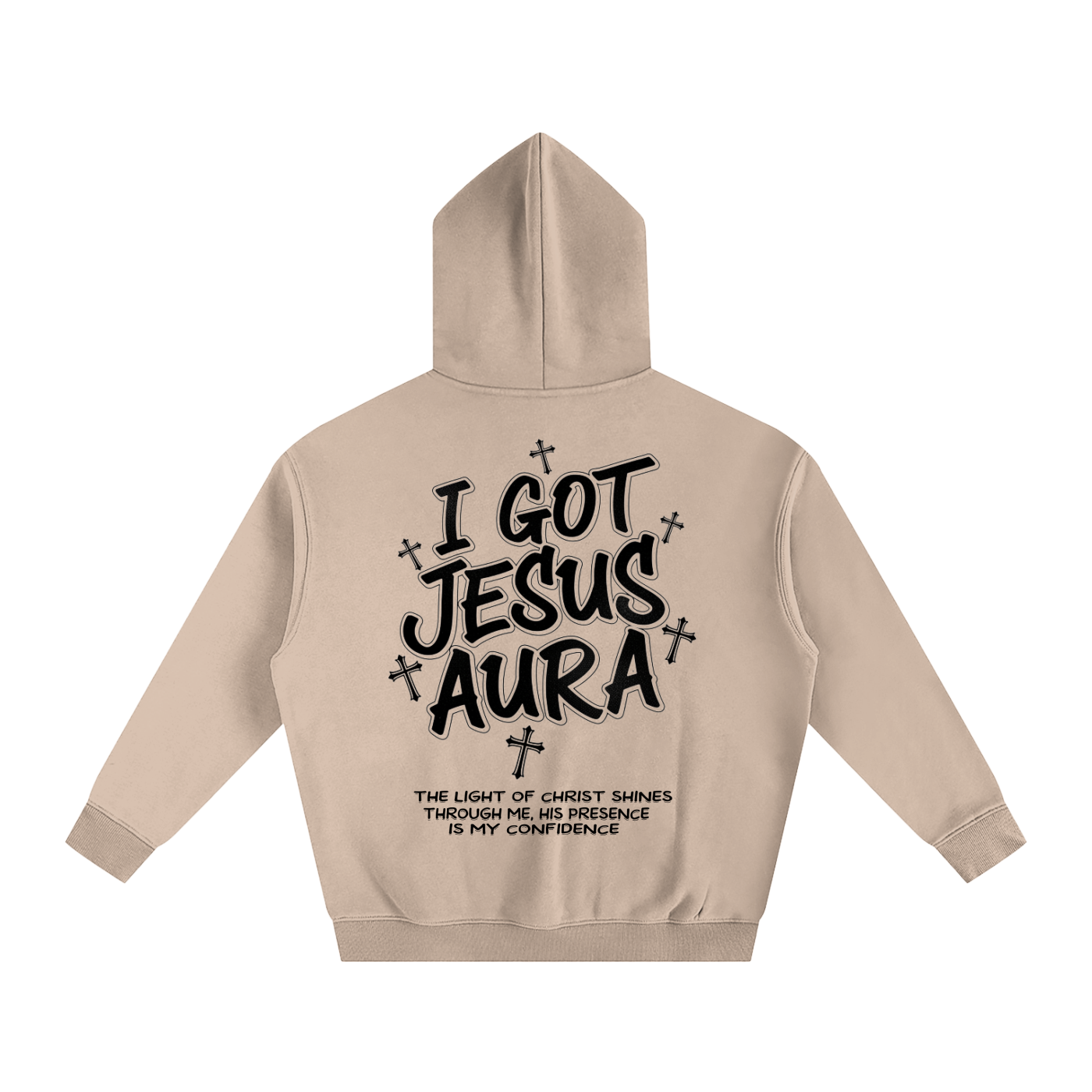 I GOT JESUS AURA FLEECE HOODIE