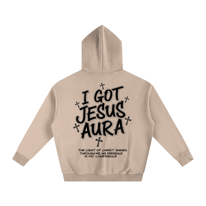 I GOT JESUS AURA FLEECE HOODIE