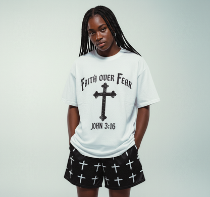 CROSS DP SHORTS (BLACK)