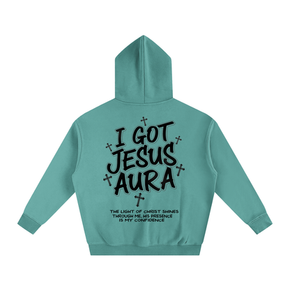 I GOT JESUS AURA FLEECE HOODIE