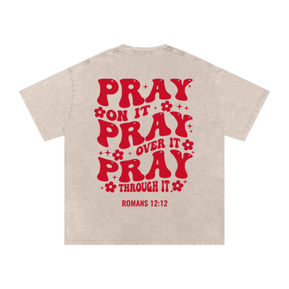PRAY OVERSIZED T-SHIRT
