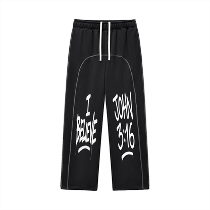 JOHN 3:16 FLARE SWEATPANTS