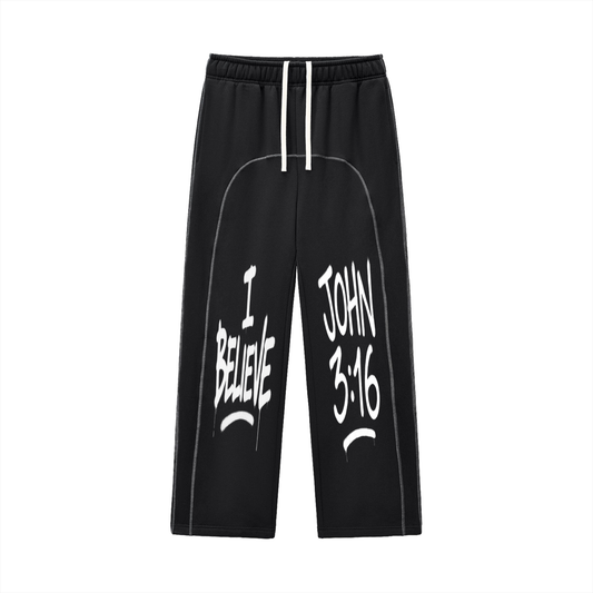 JOHN 3:16 FLARE SWEATPANTS