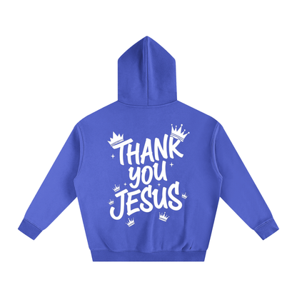 THANK YOU JESUS FLEECE HOODIE