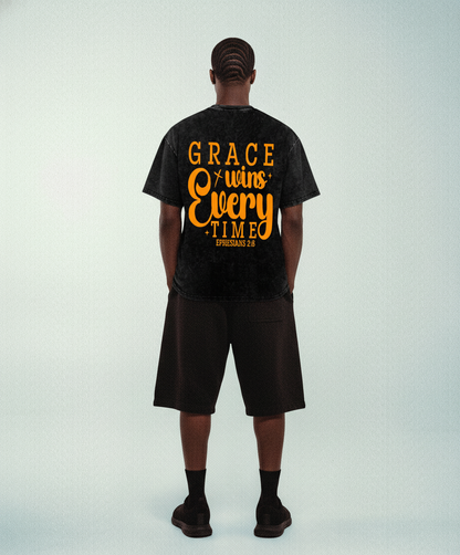 GRACE WINS EVERYTIME OVERSIZED T-SHIRT