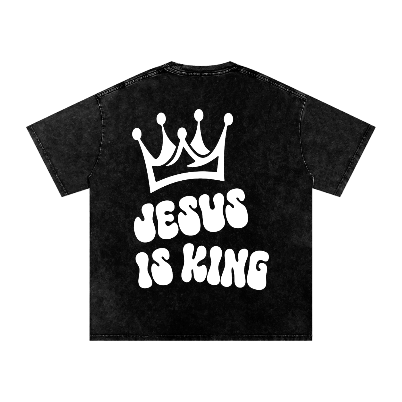 JESUS IS KING OVERSIZED T-SHIRT