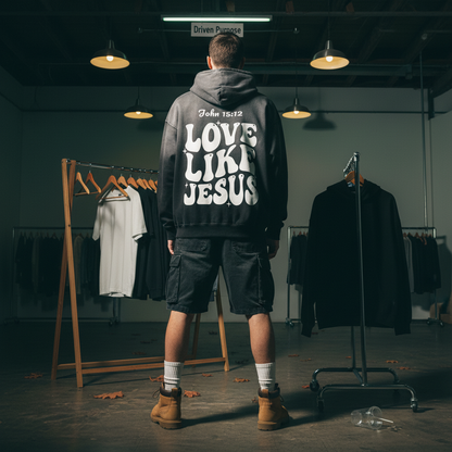 LOVE LIKE JESUS SUNFADE HOODIE
