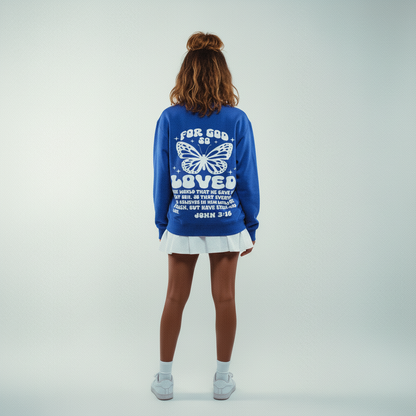 FOR GOD SO LOVED THE WORLD SWEATER