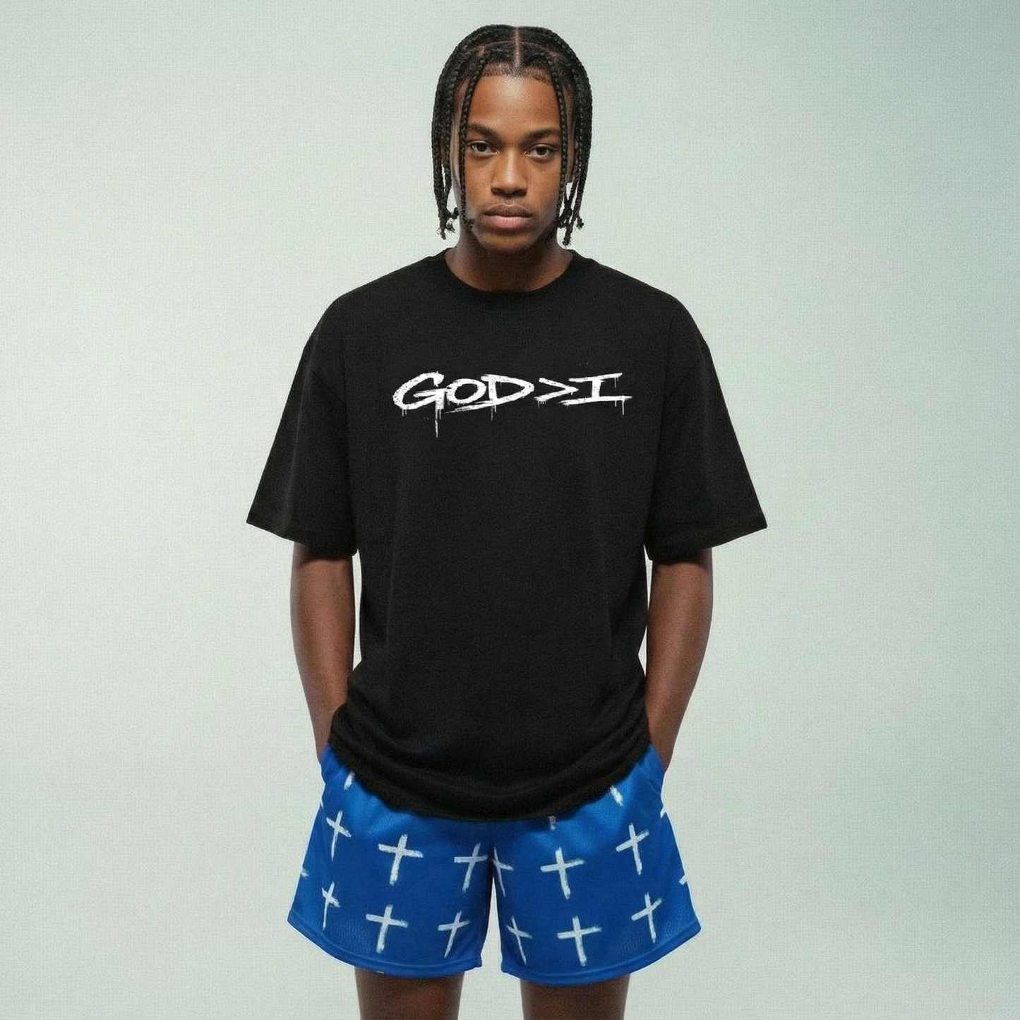 GOD>I VINTAGE OVERSIZED T-SHIRT