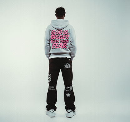 GOD IS BIGGER HEAVYWEIGHT ZIP-UP HOODIE