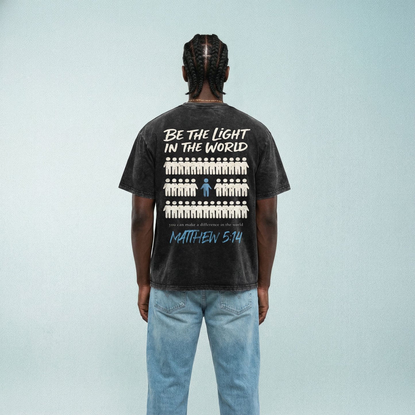 BE THE LIGHT OVERSIZE T-SHIRT