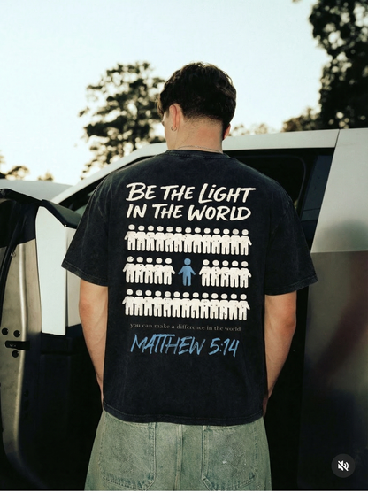 BE THE LIGHT OVERSIZE T-SHIRT