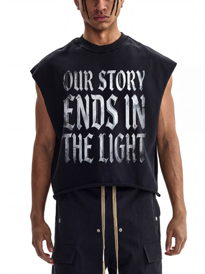OUR LIGHT WINS SLEEVELESS TANK TOP