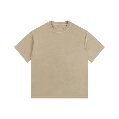 GOD ABOVE ALL THINGS WASHED OVERSIZED T-SHIRT