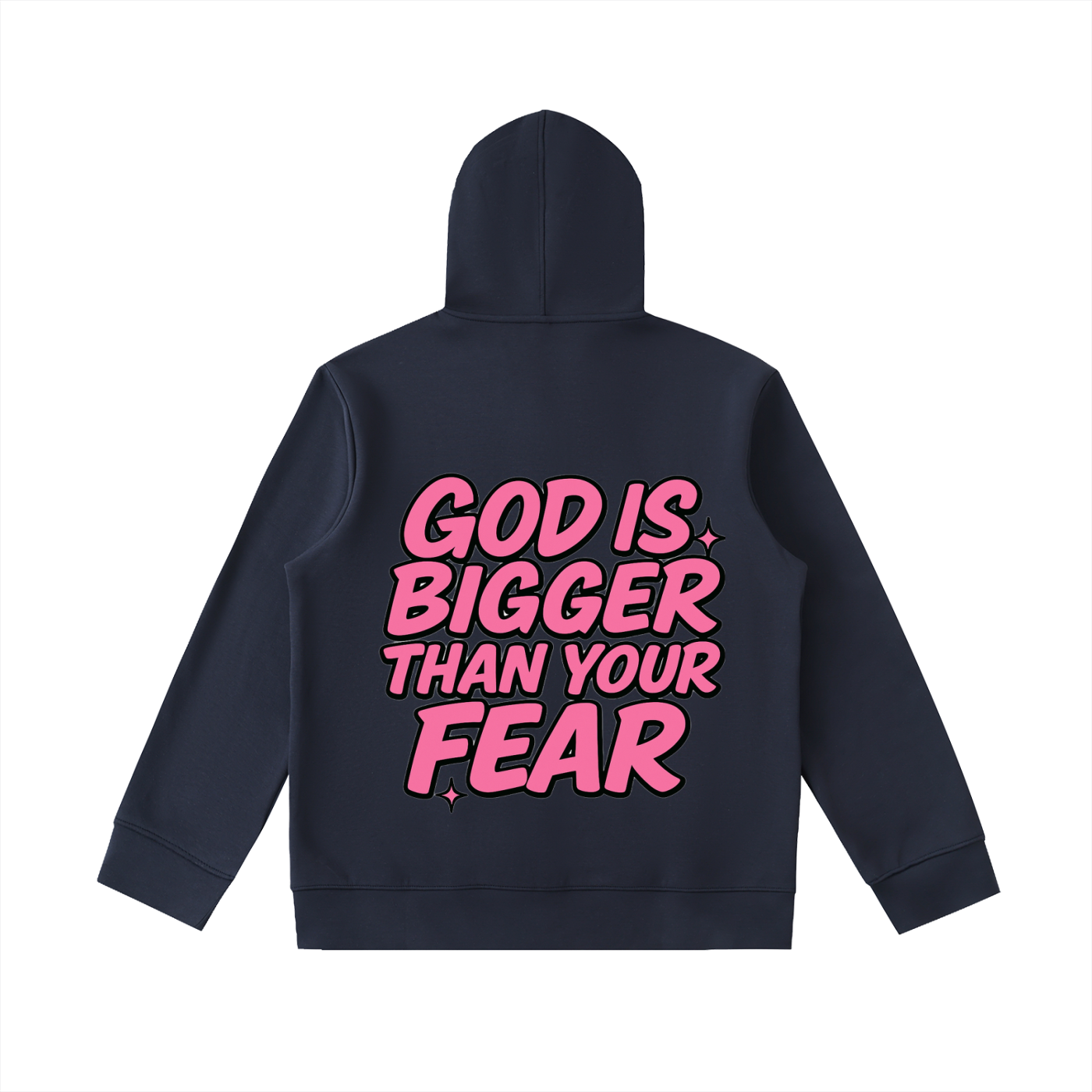 GOD IS BIGGER HEAVYWEIGHT ZIP-UP HOODIE