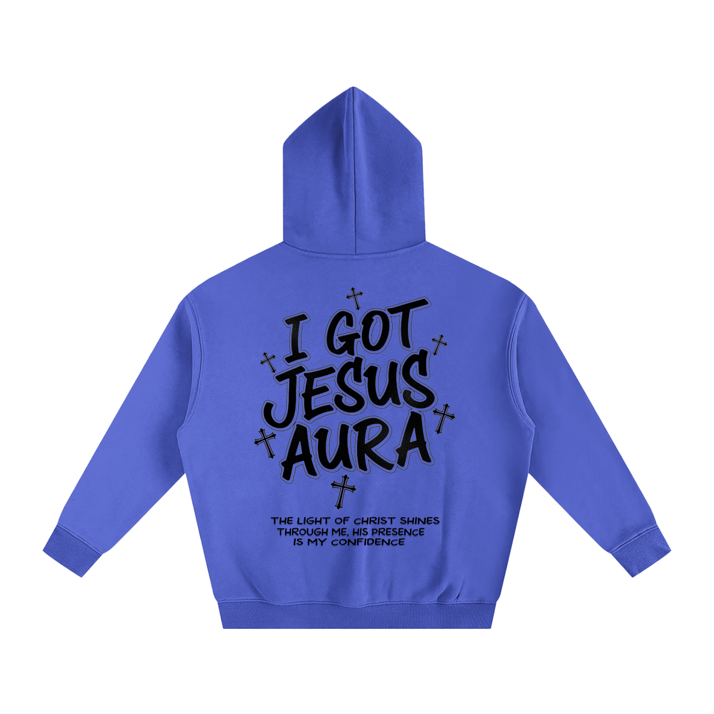 I GOT JESUS AURA FLEECE HOODIE