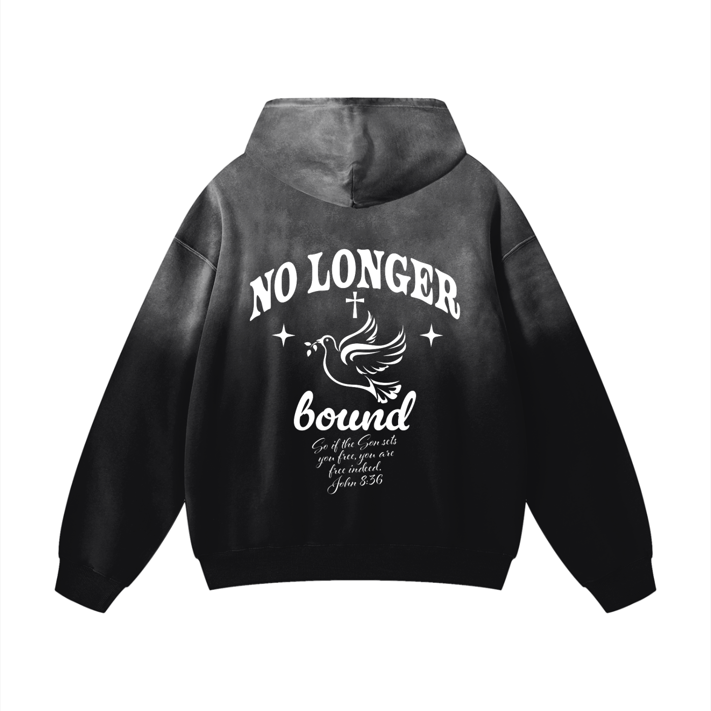 NO LONGER BOUND SUNFADE HOODIE