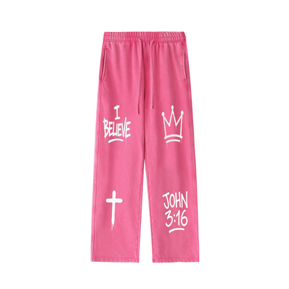 Sweatpants ,Bottoms ,Pants,Christian