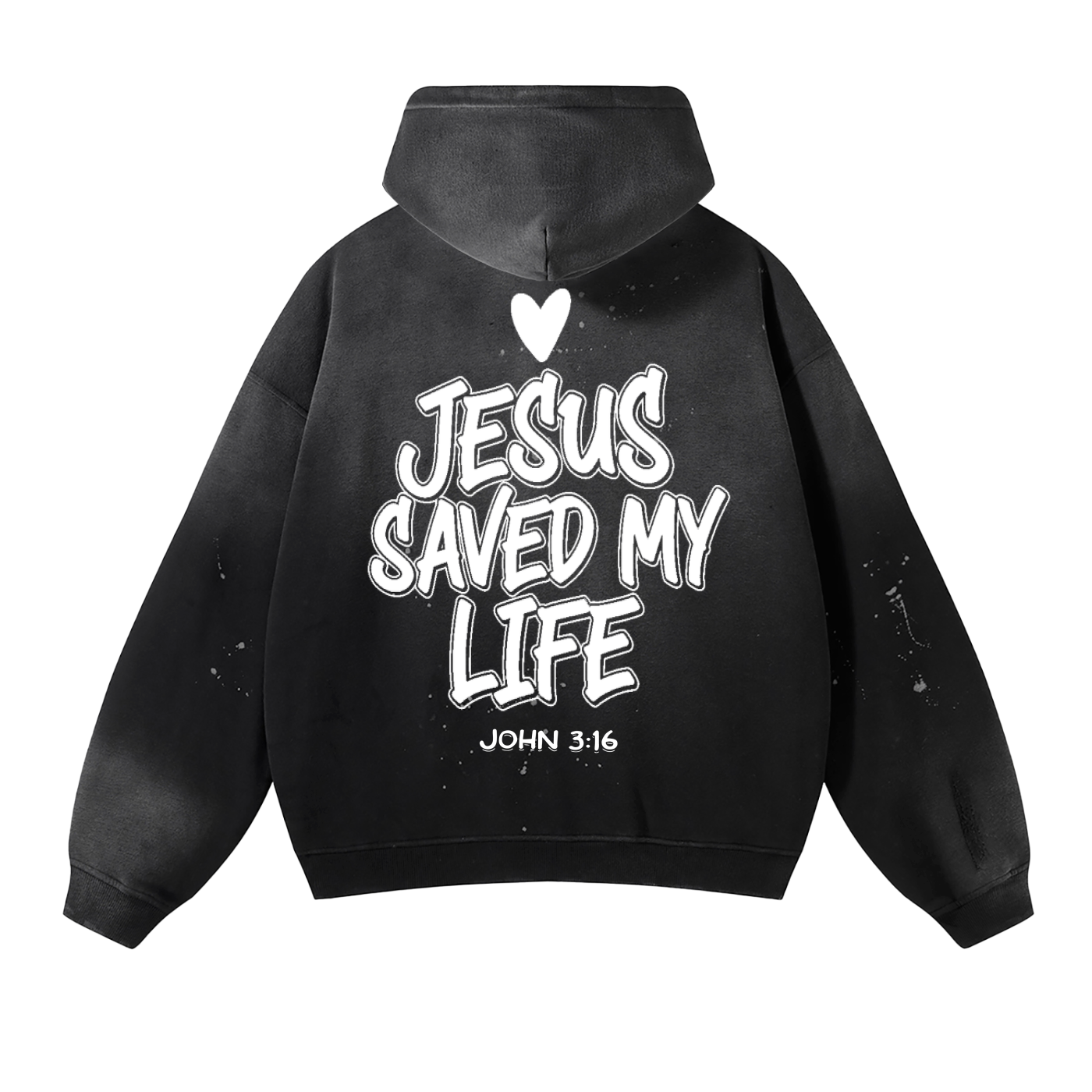 JESUS SAVED MY LIFE VINTAGE HOODIE