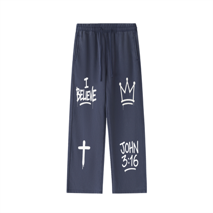 Sweatpants ,Bottoms ,Pants,Christian