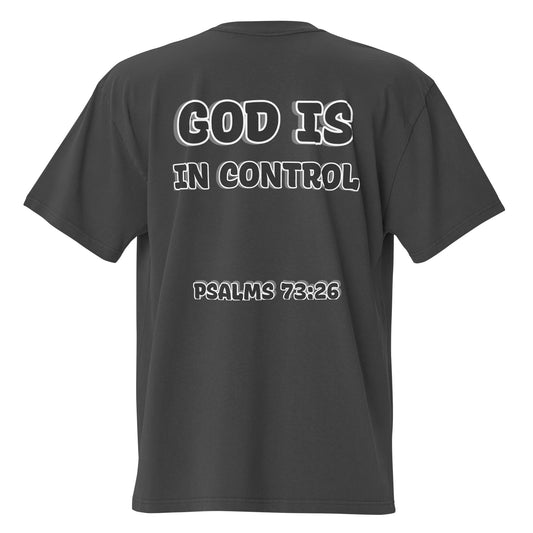 GOD IS IN CONTROL OVERSIZE T-SHIRT