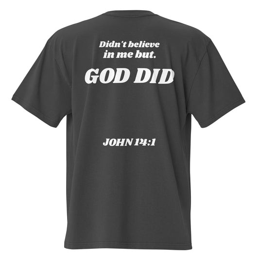 GOD DID OVERSIZE T-SHIRT