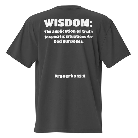 WISDOM OVERSIZE T-SHIRT