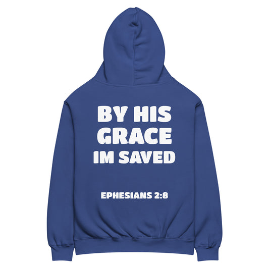 BY HIS GRACE IM SAVED HOODIE