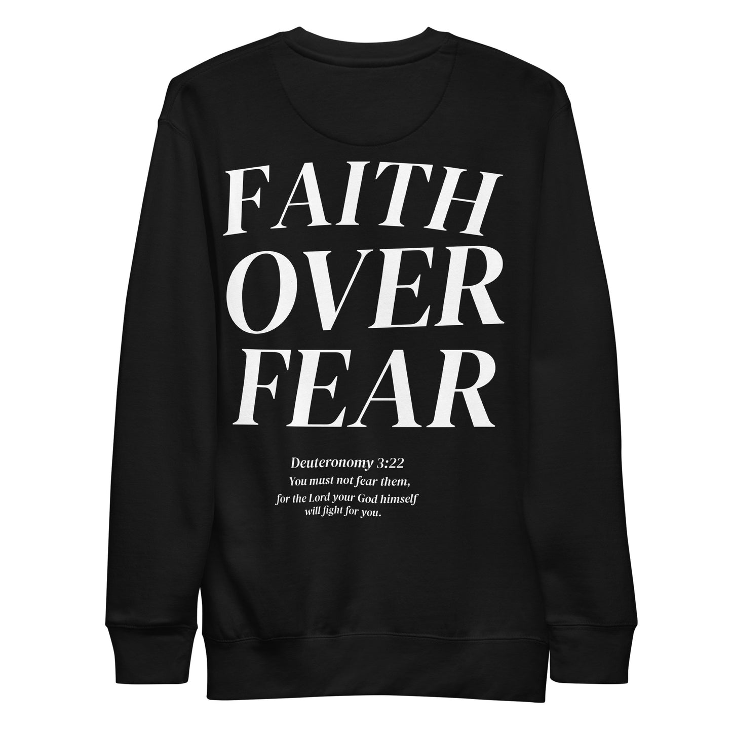 FAITH OVER FEAR SWEATSHIRT