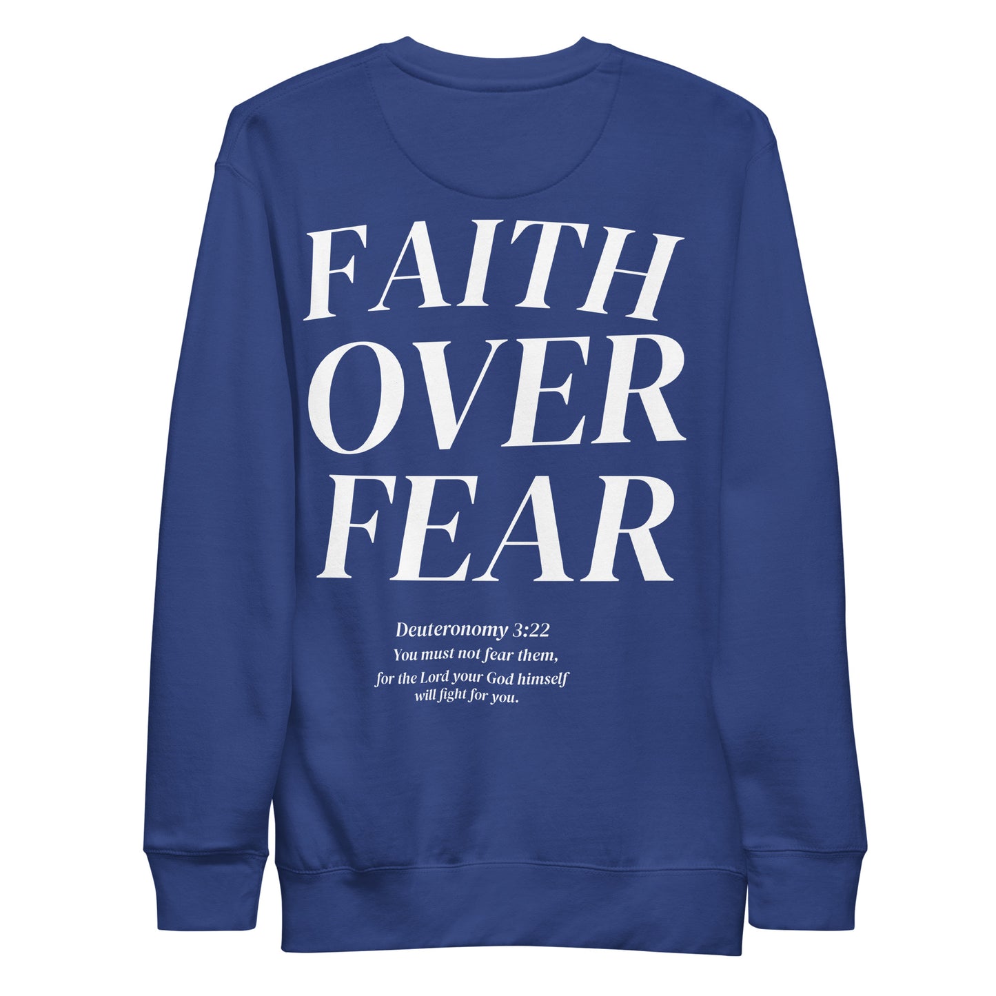 FAITH OVER FEAR SWEATSHIRT